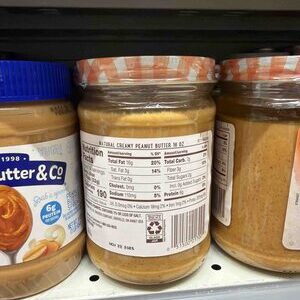 Natural Creamy Peanut Butter