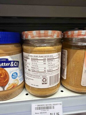 Natural Creamy Peanut Butter