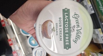 Green valley creamery organic lactose free sour cream