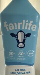 FAIRLIFE LACTOSE FREE FAT FREE MILK