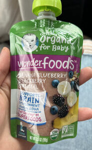 Banana Blueberry Blackberry Oatmeal