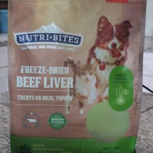 Nutri Bites Freeze Dried Beef Liver