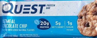 Oatmeal Chocolate Chip Protein Bar