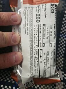 ClifBar Crunchy Peanut Butter
