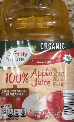 100% apple juice