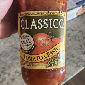 Tomato & Basil Pasta Sauce