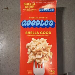 SHELLA GOOD AGED WHITE CHEDDAR AND SHELLS