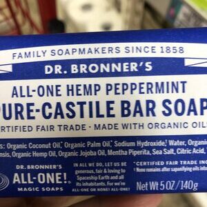 All-One Peppermint Pure-Castile Bar Soap