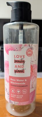 Rose Water & Niacinamide Body Wash