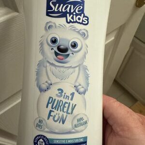 Suave Kids 3 in 1 purely fun body wash and shampoo