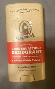 Odor Squatching Deodorant Sandalwood Summit