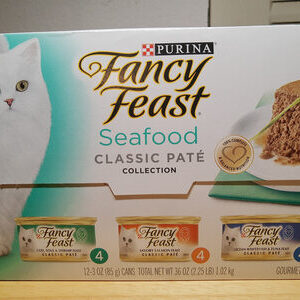 Fancy Feast Seafood Classic Paté Collection