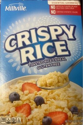 Crispy Rice Toasted Rice Cereal Gluten Free