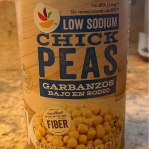 LOW SODIUM CHICK PEAS