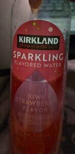 Sparkling Flavored Water kiwi strawberry