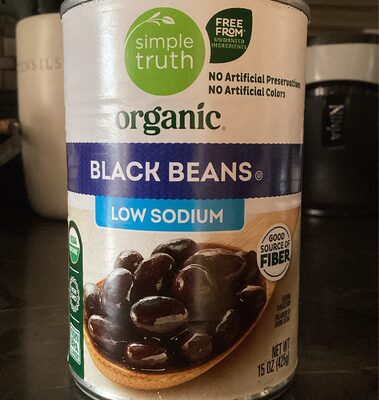 Black Beans organic Low Sodium