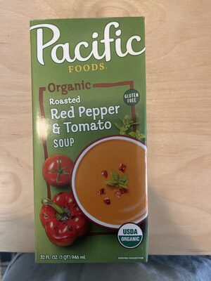 Organic Roasted Red Pepper & Tomato Soup