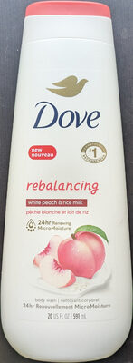Rebalancing White Peach & Rice Milk Body Wash