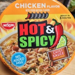 Hot & Spicy Chicken Flavor Ramen Noodle Soup