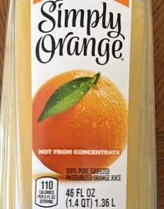 100% ORANGE JUICE