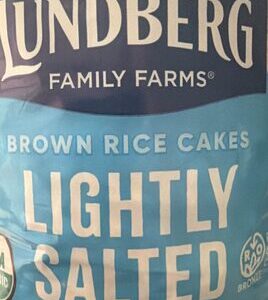 Brown Rice Cakes Lightly Salted